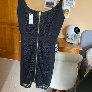 Express Black Bodycon Dress